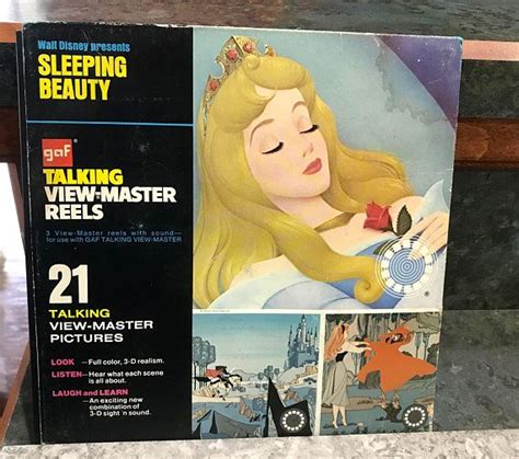 1973 GAF Talking View Master Sleeping Beauty Reel In Original Etsy