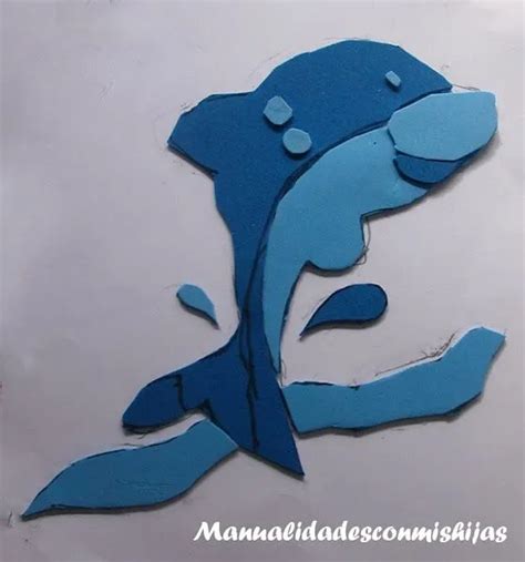 Molde De Delfin En Foami Imagui