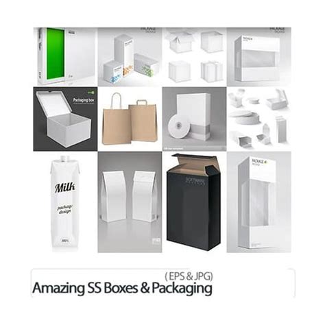 628 Mockup Kemasan Box Packaging Mockups Psd