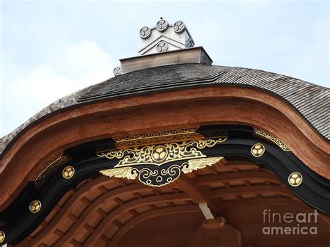 Honmaru Palace Entrance Kurumayose Nagoya Castle Photograph By