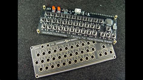 Raspberry Pi Qwerty Usb Keyboard For Smallest Cyberdeck Youtube