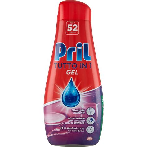 Detersivo Lavastoviglie Gel Tutto In X Pril Ml Coop Shop