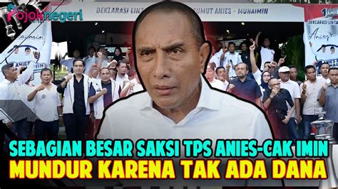 Edy Rahmayadi Sebut Anies Tak Akan Menang Jika Relawannya Hanya Joget