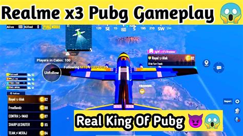 Realme X3 Pubg Test Graphics Setting And Gameplay Youtube