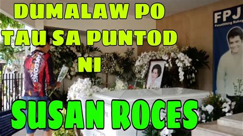 Dumalaw Po Sa Puntod Ni Susan Roces Youtube