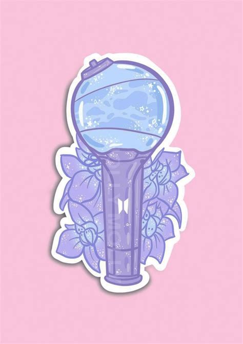 KPOP Lightstick Stickers Etsy Pegatinas Bonitas Pegatinas