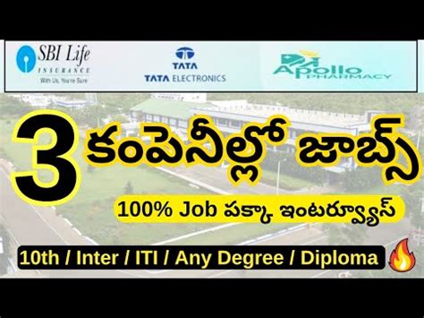 LATEST MEGA JOB VACANCY FOR FRESHERS 2024 EAST GODAVARI JOBS