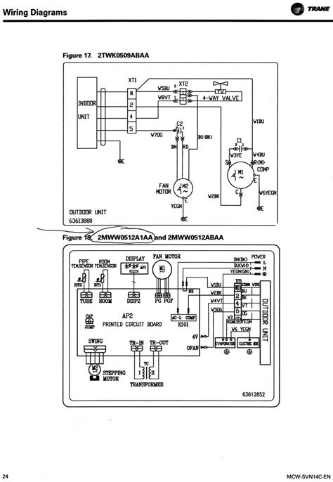 Trane Wiring Diagrams Model