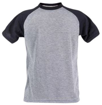 CAMISETA RAGLAN POLIESTER PRETO CINZA MESCLA P LINHA SUBLIMA BRASIL