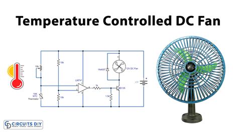 Heat Sensor Fan Cooling Circuit Diagram