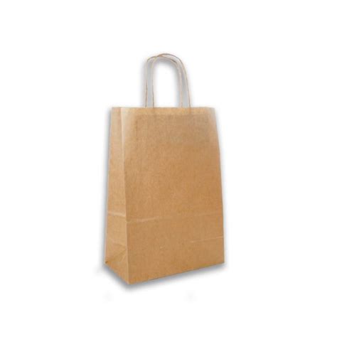 Sac Cabas Kraft Brun Emballage Cologique Vente Emporter