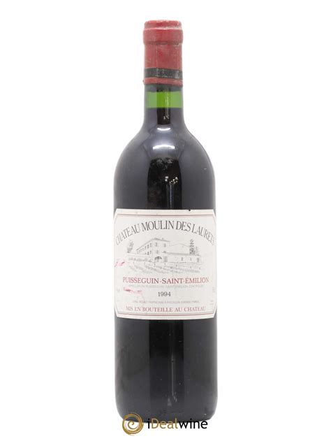 Acheter Puisseguin Saint Emilion Ch Teau Moulin Des Laurets Lot