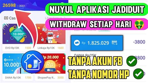 CARA MENDAPATKAN SALDO DANA GRATIS 2023CARA NUYUL APK JADIDUIT YouTube