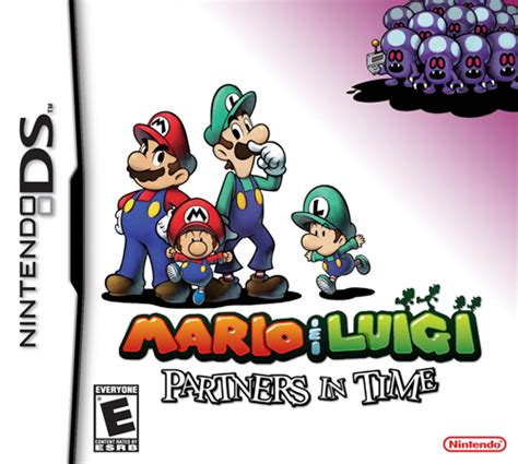 Mario & Luigi: Partners In Time Nintendo DS Box Art Cover by Mucrush