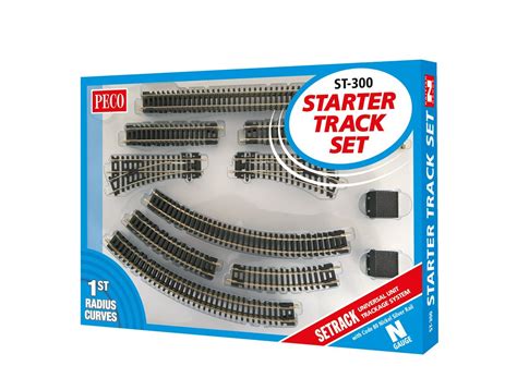 N GAUGE PECO STARTER TRACK PACK - Peco