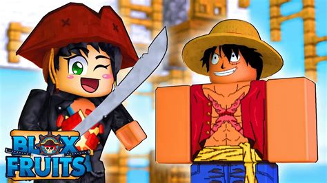 A Mais Nova Tripulante Do Monkey D Luffy No Blox Fruits Youtube