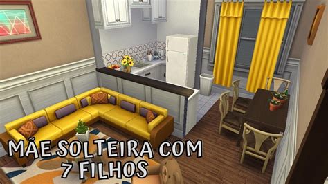 MÃe Com 7 Filhos Renovando Apartamento The Sims 4 Youtube