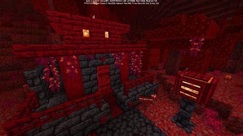 I Ve Edited The Crimson Wood To Make It Look More Crimson R Minecraft