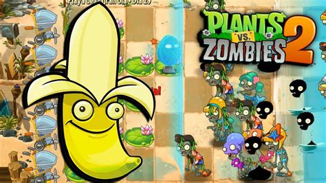 Mi Nueva Planta Lanzaplatanos Plants Vs Zombies Youtube