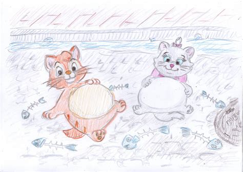 Fat Marie Aristocats And Oliver Oliver And Co By Rami Yt On Deviantart