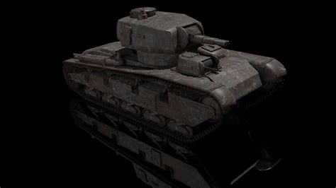 Tank Neubaufahrzeug 3D | CGTrader