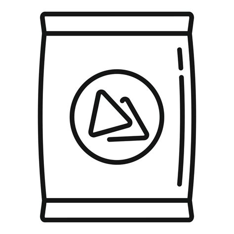 Snack Bar Pack Icon Outline Vector Granola Energy 15109153 Vector Art