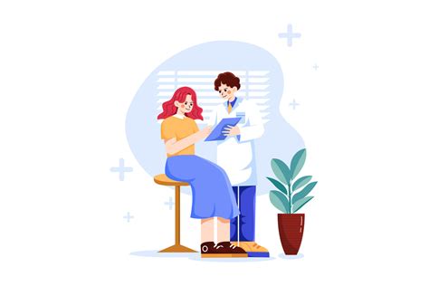 Routine Health Checkup 8517446 Vector Art At Vecteezy