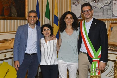 Michele Guerra Sindaco Di Parma La Cerimonia Della Fascia Tricolore