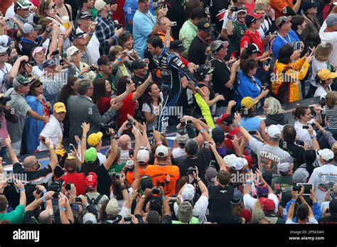 Nascar Driver Jimmie Johnson Is Introduced Prior To The 55th Annual