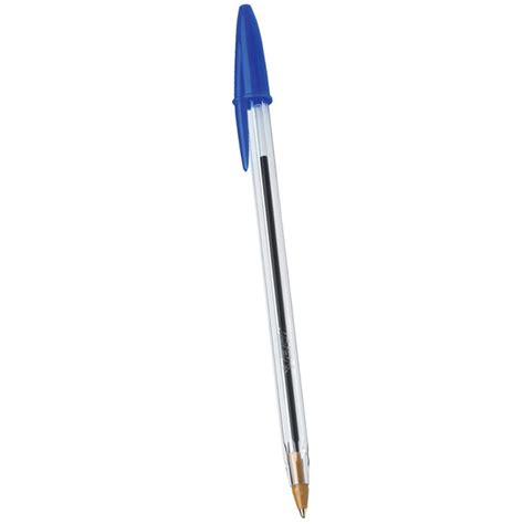 Boite De Stylos Bille Bic Cristal Bleu Bas Prix Spacenet Tn