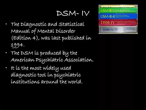 Ppt Dsm Iv Powerpoint Presentation Free Download Id 6588712