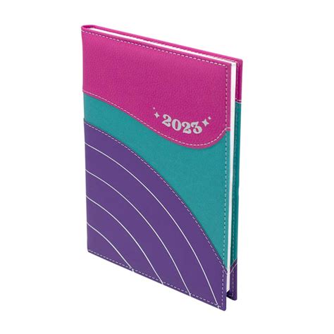 Mini Agenda Escolar Executiva A Roxo Verde Rosa Dac