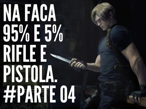 Resident Evil Remake Na Faca E Na Pistola E Rifle Modo