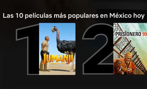 Conoce Las Pel Culas M S Populares En Netflix Para Iniciar