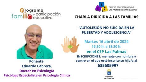 Acciones formativas de interés dirigida a las familias Charla