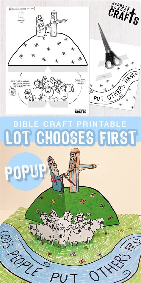 popup paper bible craft lot and abram Kindergarten Sunday School, Sunday School Crafts For Kids ...