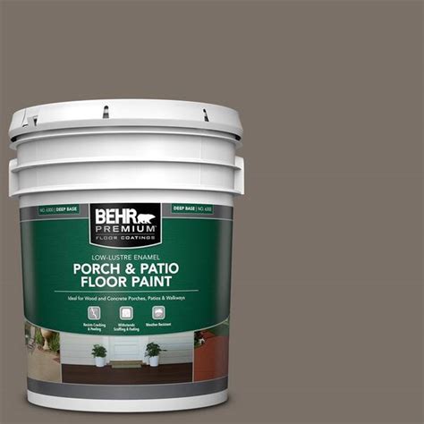 BEHR PREMIUM 5 Gal N200 6 Kindling Low Lustre Enamel Interior