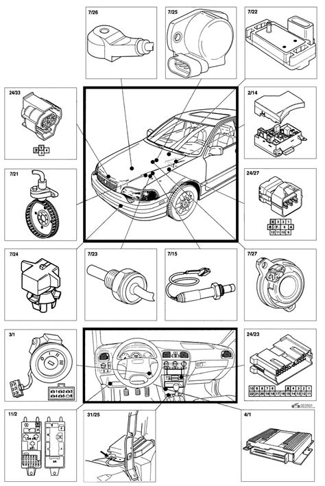 Illustrated Engine Diagram For Volvo S Parts