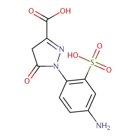 1H Pyrazole 3 Carboxylic Acid 1 4 Amino 2 Sulfophenyl 4 5 Dihydro 5