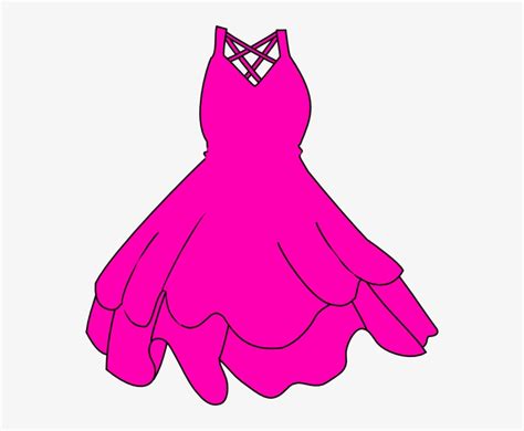 Pink Dress Clipart Pretty Dress - Dress Png Clip Art Transparent PNG ...