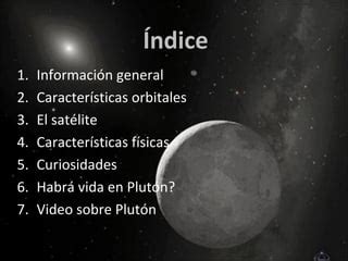 El planeta plutón PPT