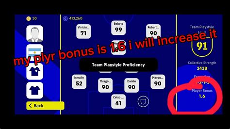 How To Update Players Bonus In Efootball Event Play Efootball YouTube