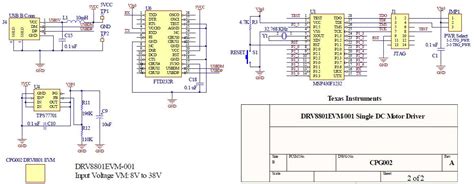 DRV8801EVM: DC Brush Motor, 2.8A Peak, 8 ~ 38V in