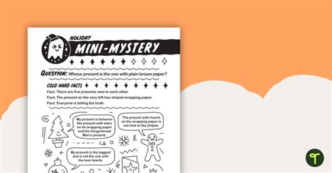 Mini Mysteries Teach Starter