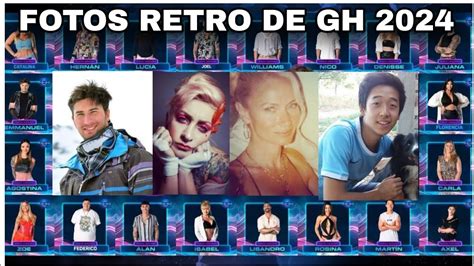 Las FOTOS RETRO De Los Participantes De GRAN HERMANO 2024 Que Causaron