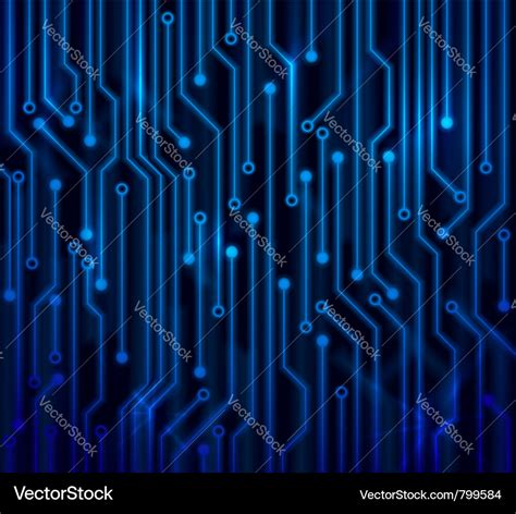 Abstract Circuit Board Royalty Free Vector Image