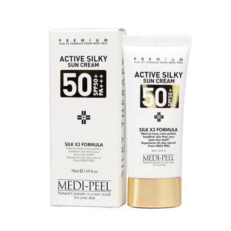 MEDI PEEL ACTIVE SILKY SUN CREAM SPF50 PA 50ml