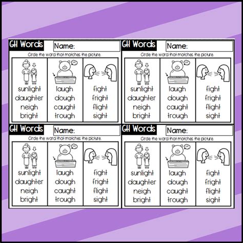 Gh Words Phonics Exit Slips Made By Teachers