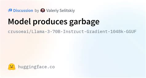 Crusoeai Llama 3 70b Instruct Gradient 1048k Gguf · Model Produces Garbage