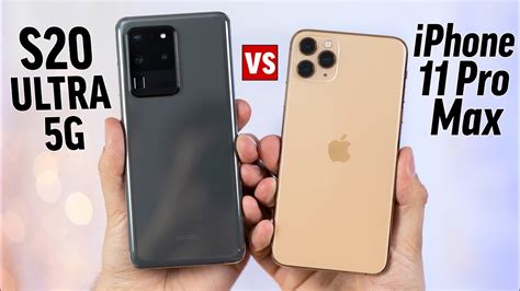 Galaxy S20 Ultra Vs IPhone 11 Pro Max Full Comparison YouTube